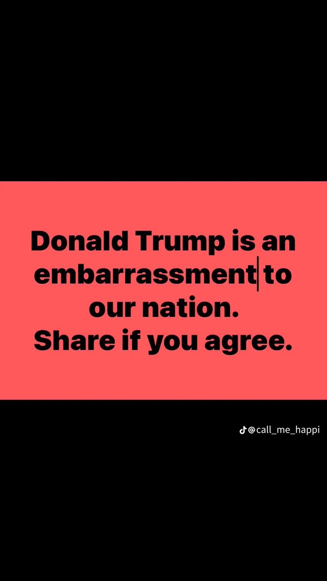 Donald Trump has been by far the most embarrassing president to ever represent the United States not only in America but on the world stage!!!

Do you agree?  Yes 👍 or  No! 👎