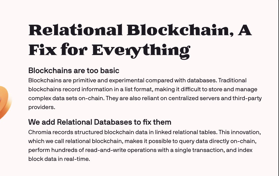 Stephen_Cummins's tweet image. Best Layer 0 = $CHR = best investment. #RelationalBlockchain &amp;amp; rapid programming with #Rell = Traction in #gaming #RWAs #NFTs #DePIN #Dapps
Chromia@ATH mktcap of $ATOM =65X [$15]
Chromia@ATH mktcap of $AVAX =156X [$36]
Chromia@ATH mktcap of $DOT =294X [$68]
@Chromia @Chromaway