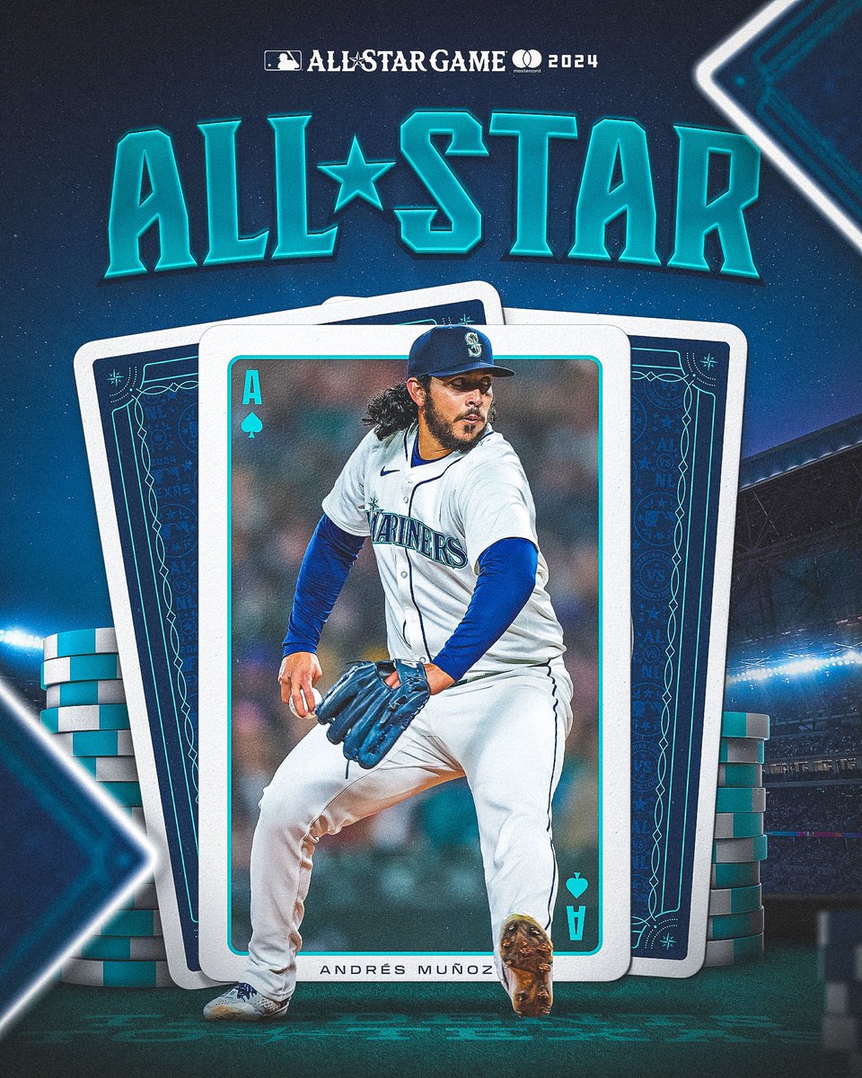 ¡Le estamos agregando 🔥🔥🔥 al Juego de las Estrellas! 
  
Andrés Muñoz formará parte del equipo de la Liga Americana. #TridentesArriba  

🔗 atmlb.com/4cZ5fJb
