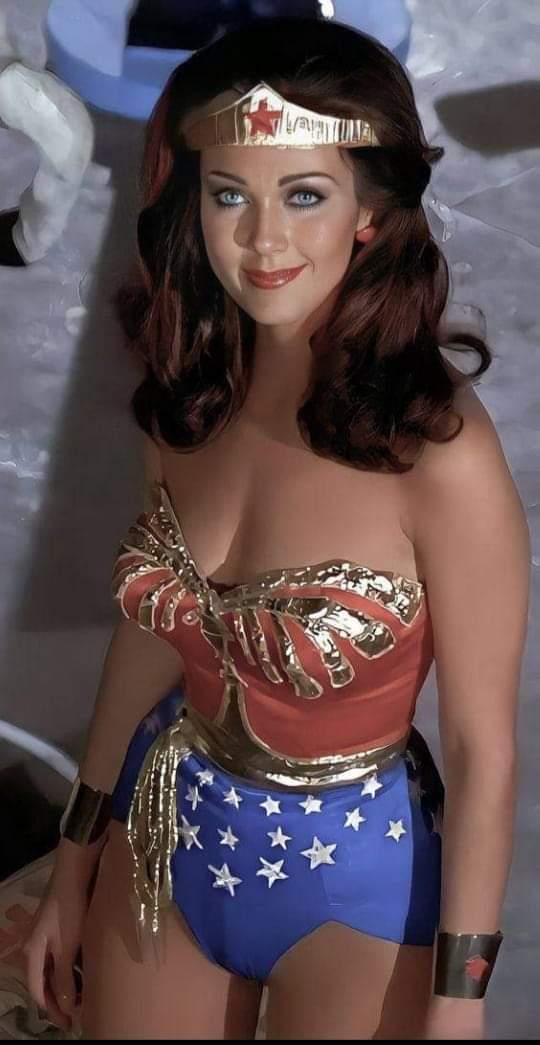 Lynda Carter as Wonder Woman 1975-1979.