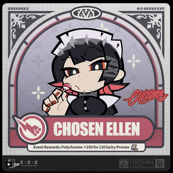 Nomeka's tweet photo. @ZZZ_EN UID - 1000481351

#EllenJoe #ChosenEllen

I got super lucky. I lost the first guaranteed S rank to a second Koleda (Pulled her first from the standard), but then I got two Ellen Joes within 30 or so additional pulls! I also managed to pull her stuff. Just chant SHARK a lot =D https://t.co/QxMsfigFS9