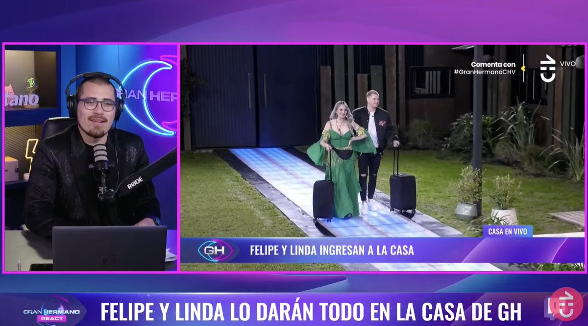 eatchispop's tweet photo. Linda Marcovich y Felipe Thompson ingresan a la casa de #GranHermanoChile. ¿Será linda la primera gitana en ganar un reality???🧐 https://t.co/EUJwHpmzjl