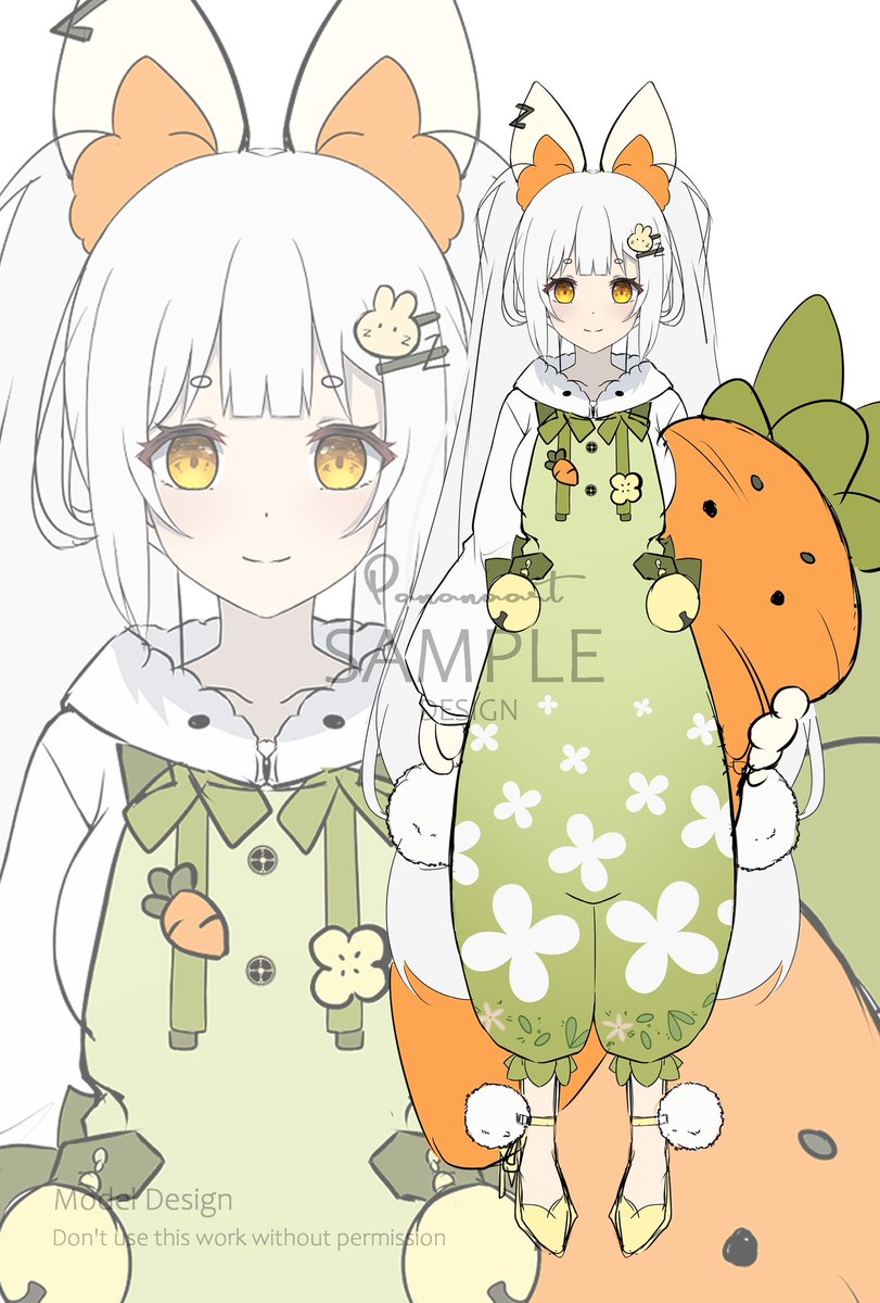 🐰🥕🌼

#Vtuber #vtubermodel