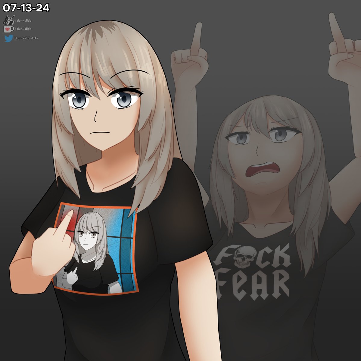 DunkslideArts's tweet photo. i'm 10 episodes into #GirlsBandCry https://t.co/u83KsRtlCU