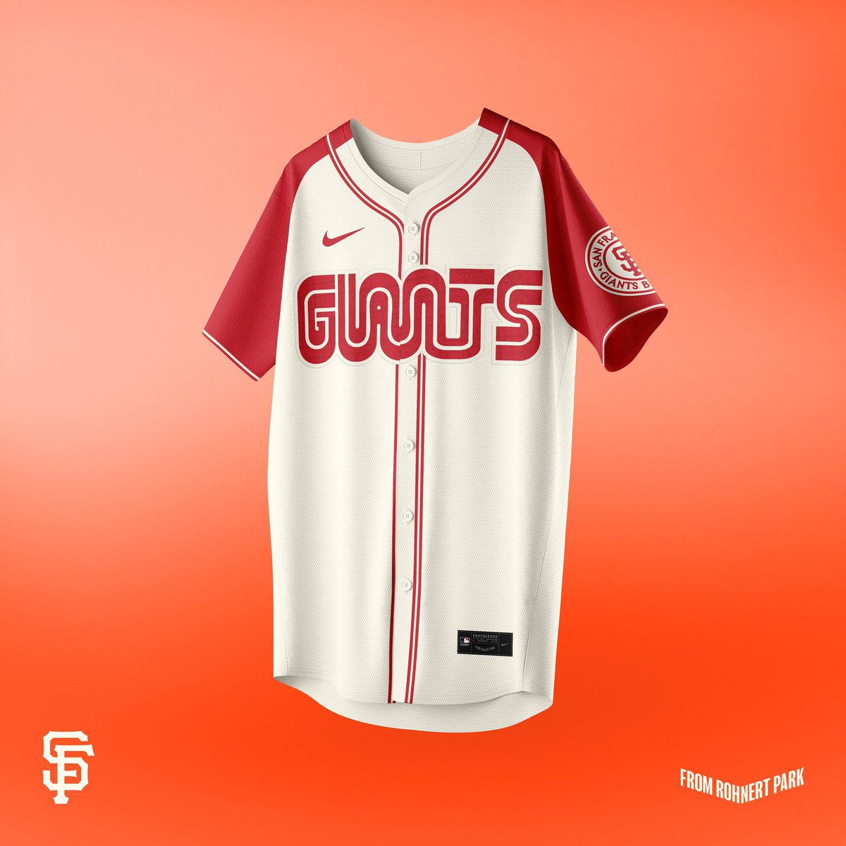 fromrohnertpark's tweet photo. A jersey design for every @SFGiants win 🧡 SFG 7 - 1 MIN ⚾️ #NothingLikeIt Muni-style 🚍🚏 https://t.co/D1Er2Wrigl