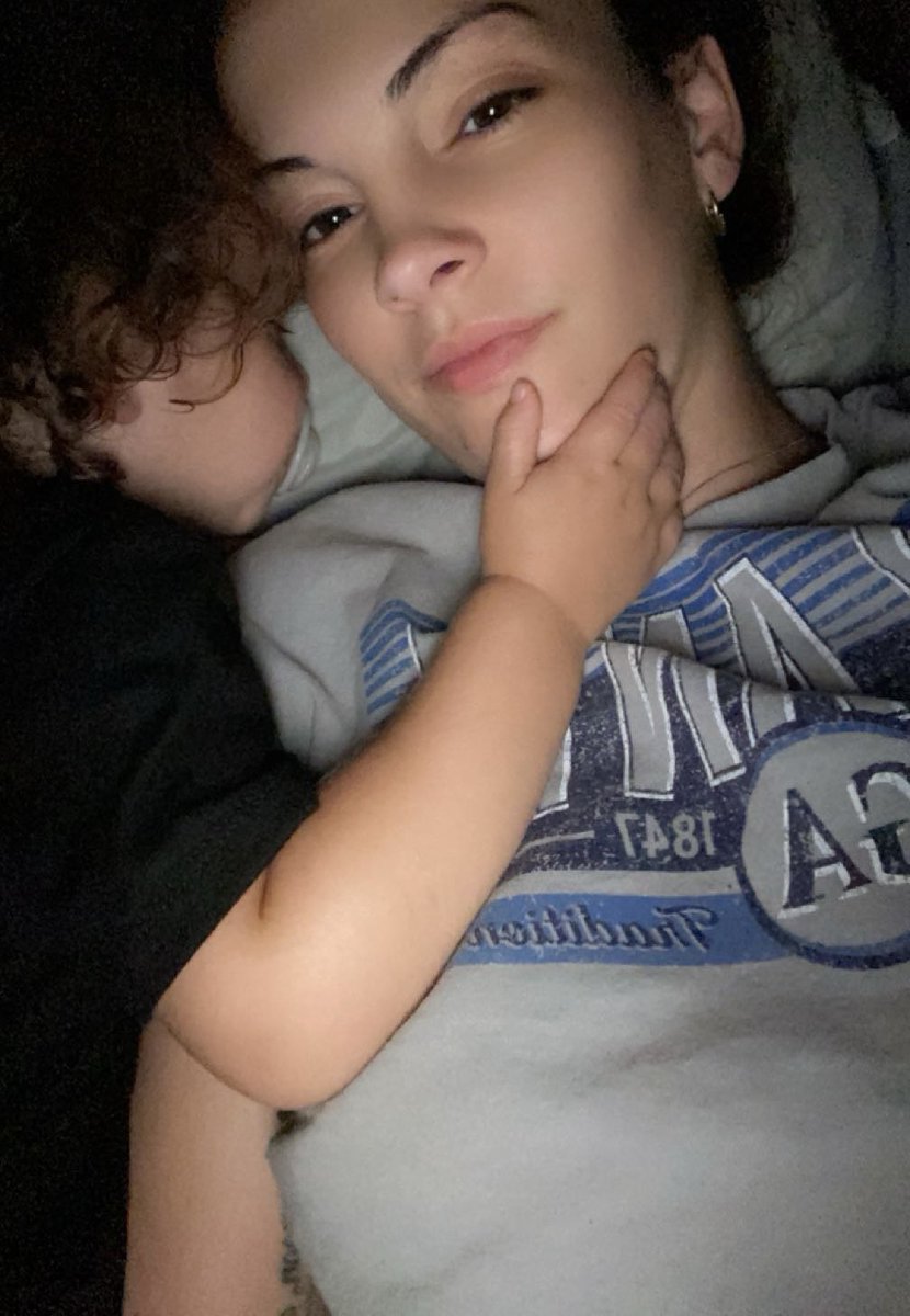 jamielynn396's tweet photo. I thought Noah was bad when it came to being a mommas boy, but Jeremiah definitely has him beat 🥹😂💙 this boy HAS to be holding me for him to sleep. ALL night. https://t.co/30QBOFWqha