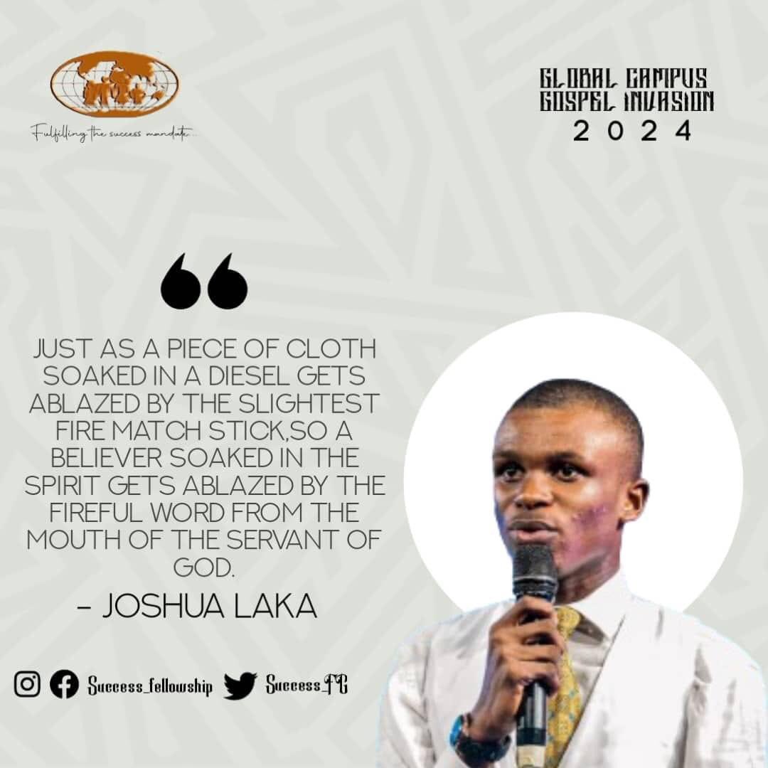 Success_FG's tweet photo. Word Snippets from God's servant charge at GLOBAL CAMPUS GOSPEL INVASION 2024.

#GlobalCampusInvasion
#FirefulandImpactful
#JLB https://t.co/o1c5nZZBVY