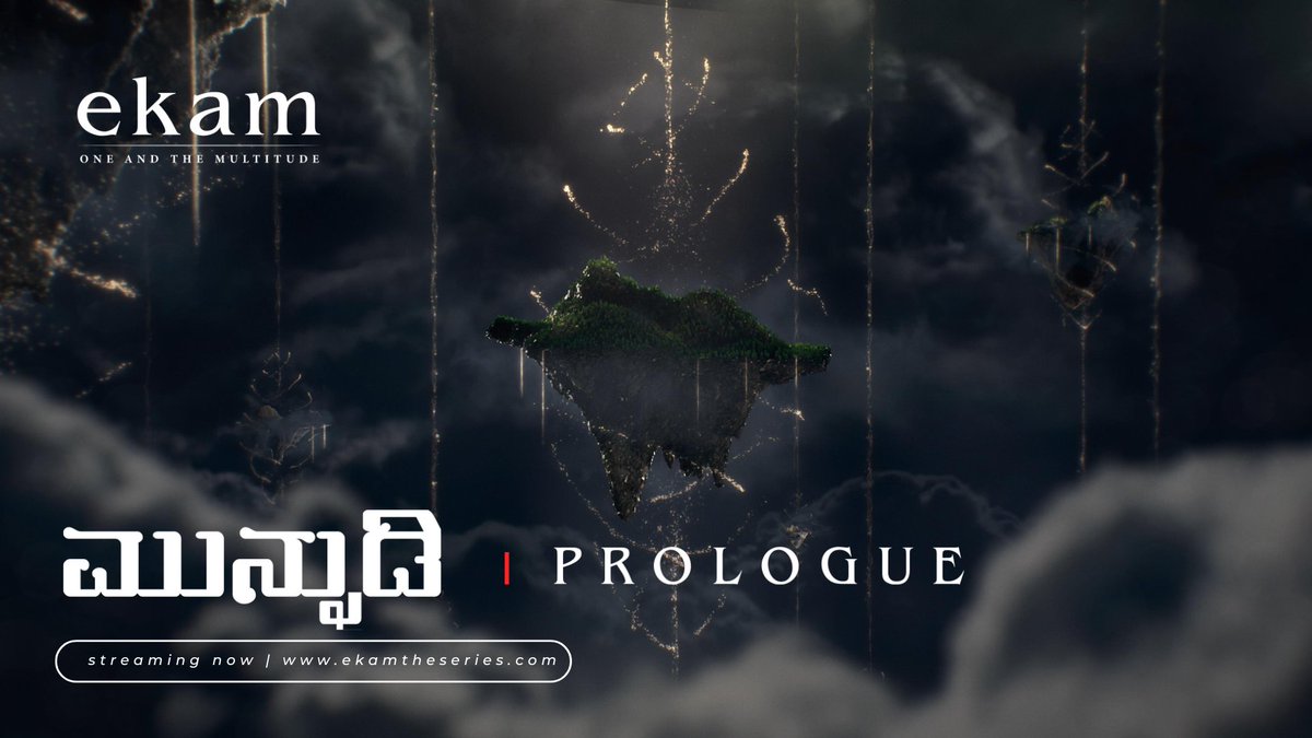 The #surprise drop is out! For all the #love you guys have shown us 
#Ekam Prologue is now live youtu.be/ymk8O_ydf5E

Watch ekam on ekamtheseries.com

<a href="/ParamvahStudios/">Paramvah Studios</a> <a href="/teamjourneyman/">JourneyMan</a> <a href="/rakshitshetty/">Rakshit Shetty</a> #SumanthBhat <a href="/sandeep_ps5/">Sandeep P S</a> <a href="/AaronMac05/">Aaron Ajith</a>