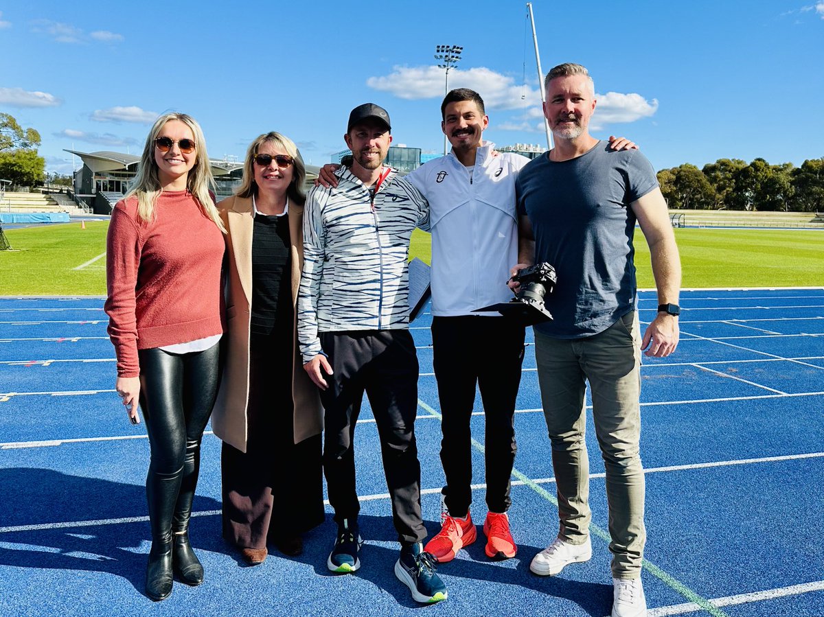 VickiJSchwarz's tweet photo. Tonight - the incredible story of steeple chaser Matt Clarke. He’s not only going for gold in the ⁦Olympic⁩ Games, but the ⁦@AUSParalympics⁩ as well - alongside a very special mate. Only on ⁦@9NewsAdel⁩ at 6. @AUSOlympicTeam⁩ https://t.co/Nzymkv4bIW