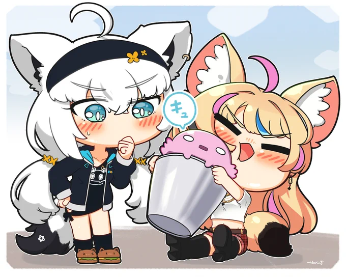  はじめ様いつも楽しく配信を拝見しております!緑乃と申します。二頭身キャライラスト・アニメーションの制作経験がございます!短期納品も可能です!何かお手伝いできることなどありましたらぜひご検討くださいませ!▼▼▼ポートフォリオサイト▼▼▼ 