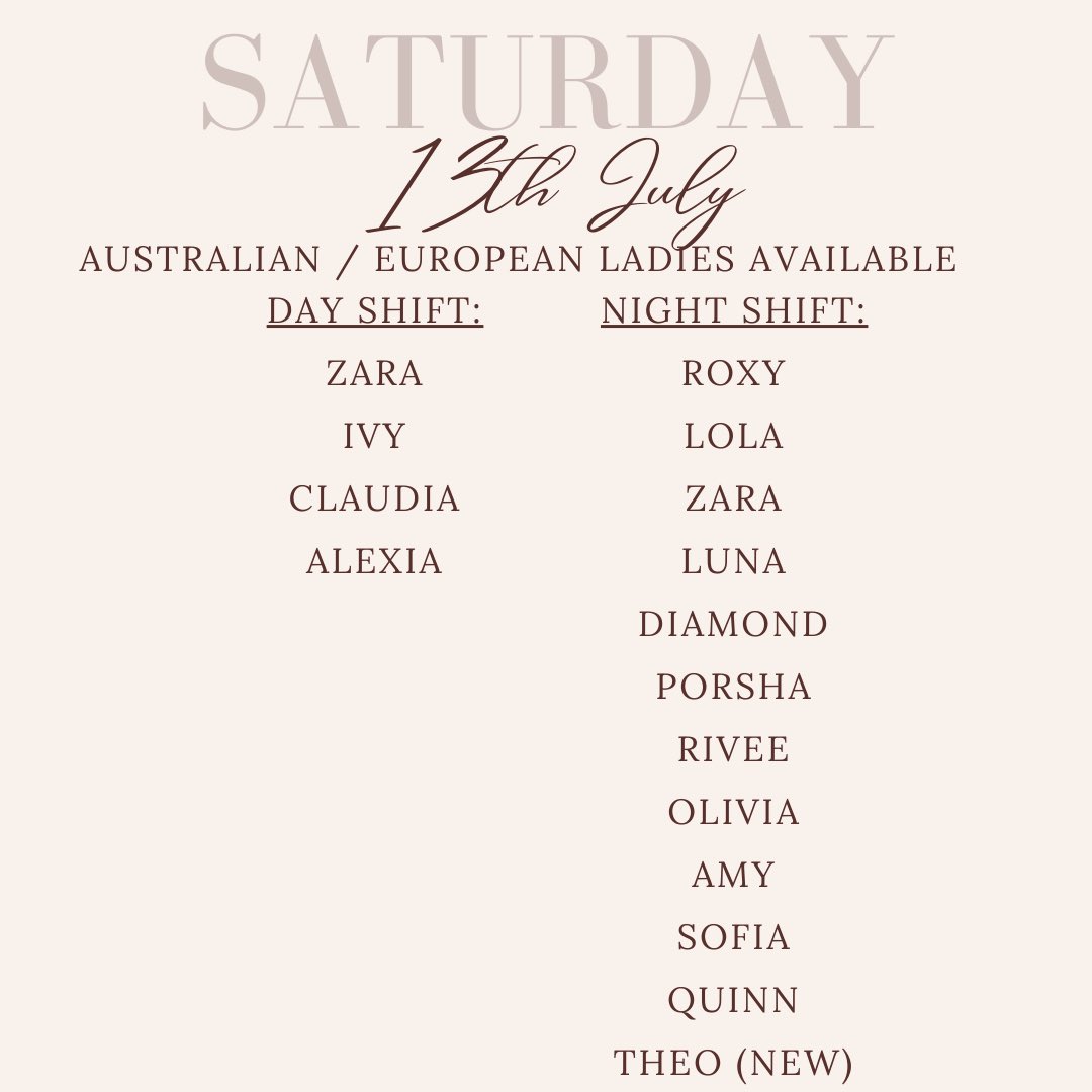 club316deb's tweet photo. It’s sexy Saturday at Club 316 ♣️ 

You wont find a hotter selection of ladies anywhere else in Perth 🔥💋🥵🤩

For more info call 92275111 or visit https://t.co/JaBYHLDhFu 😈

316 Charles Street, North Perth 📍 https://t.co/lxD0HSRdbc