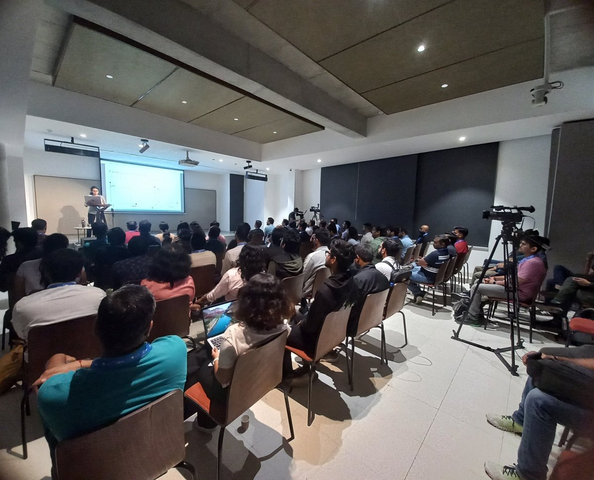 Harini Anand (@anscombes4tet) on Twitter photo A full house for the Data Engineering Track Talk by <a href="/Aditi_ahj/">Aditi Ahuja</a> on Vector Databases
<a href="/fifthel/">The Fifth Elephant</a> <a href="/hasgeek/">Hasgeek</a> A full house for the Data Engineering Track Talk by <a href="/Aditi_ahj/">Aditi Ahuja</a> on Vector Databases
<a href="/fifthel/">The Fifth Elephant</a> <a href="/hasgeek/">Hasgeek</a>