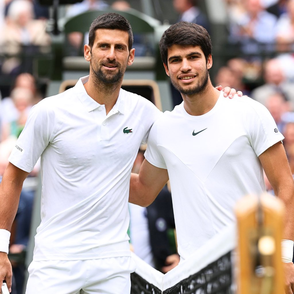 SriniMaama16's tweet photo. Djokovic-Alcaraz Wimby Final will be the most expensive finals in SPORTS HISTORY aam.

CHEAPEST SEAT priced at $10,600.
Total Centre Court Seats = 14979

Min. Revenue if CC gets full:
$10000 x 14979 = $158777400

Rev in $: $159 Million
Rev in ₹: 1328 Crores

In 4 hours. INSANE! https://t.co/BUZdtwidaO