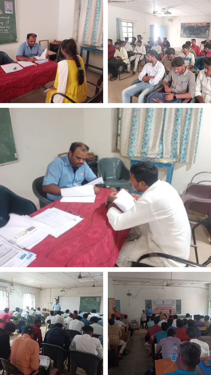 AP_Skill's tweet photo. APSSDC Tirupati District Conducted Industry Customized Skill Training & Placement Program @ CCL Products India Ltd At SVA Govt Degree College, Srikalahasti, Tirupati District.
#AndhraPradesh #apstateskilldevelopmentcorporation #skilldevelopmentminister https://t.co/OHLzIoDveD