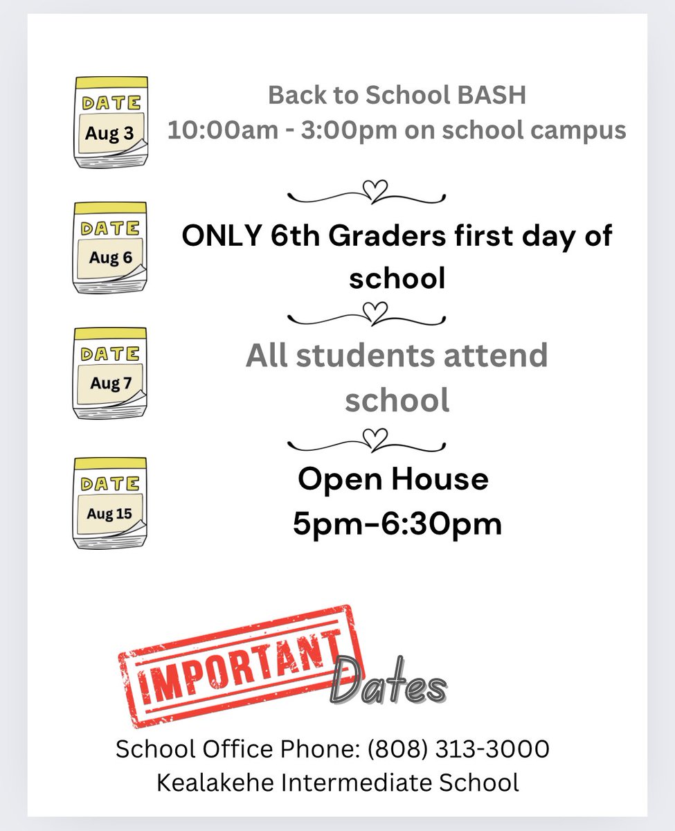 Kealakehe Intermediate tweet media