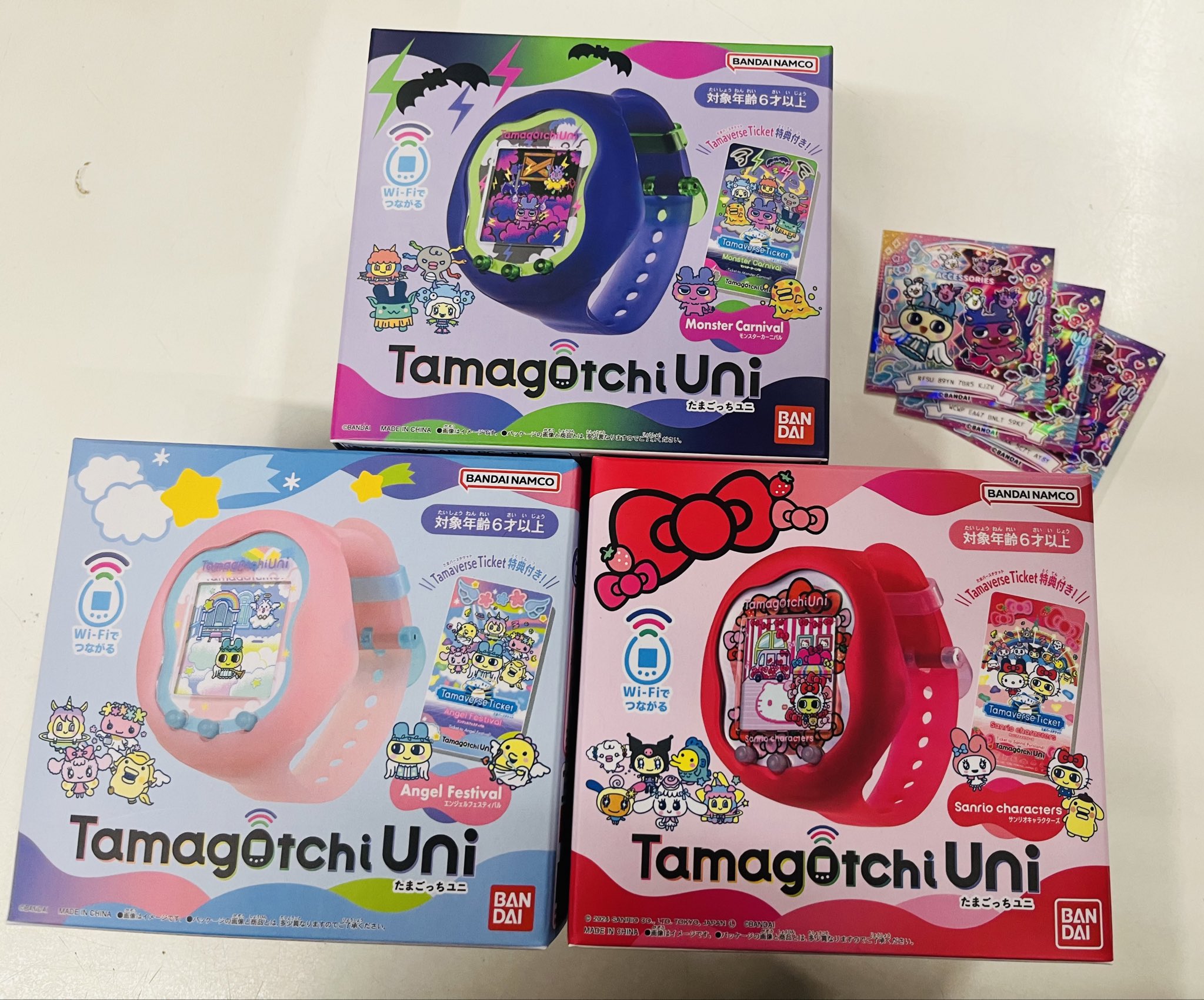 【サンリオコラボ】たまごっち Uni Tamagotchi Uni Sanrio characters | バンダイ | タマゴッチUni