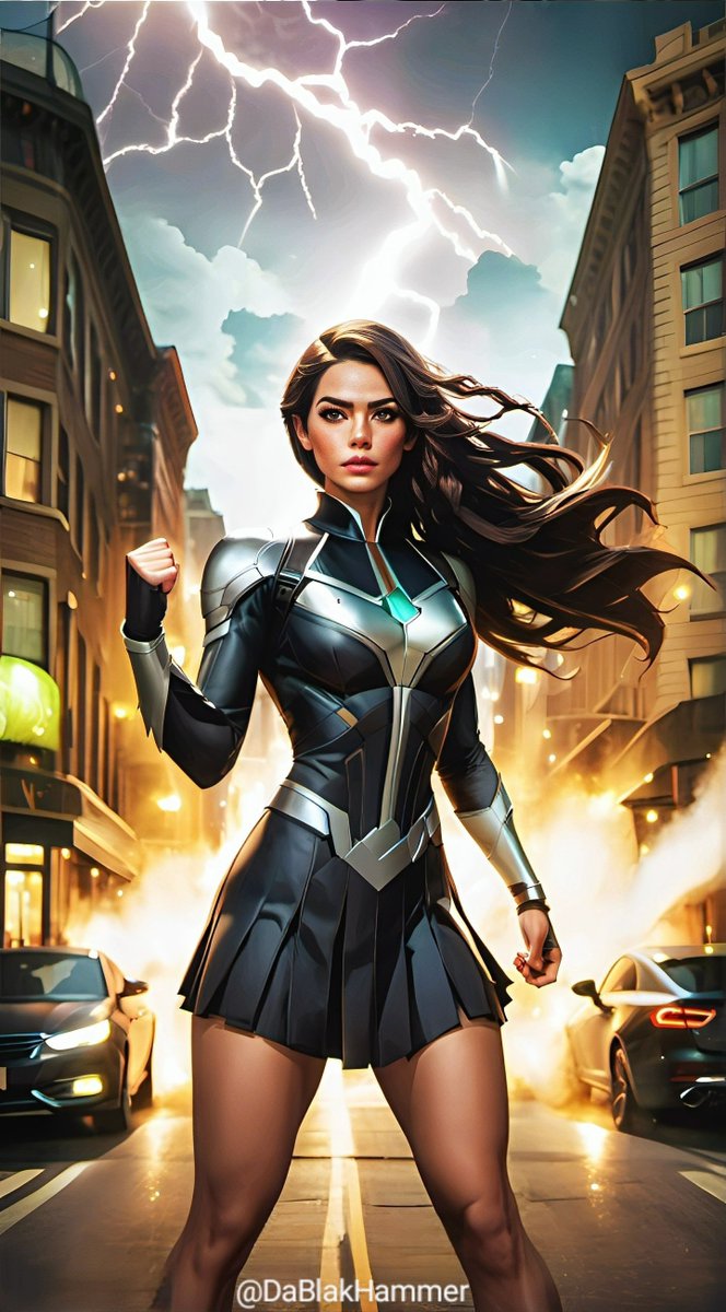dablakhammer's tweet photo. Reminds of my OC
#Statik⚡ aka #Thunderfall🌩️ https://t.co/09sFE9W529