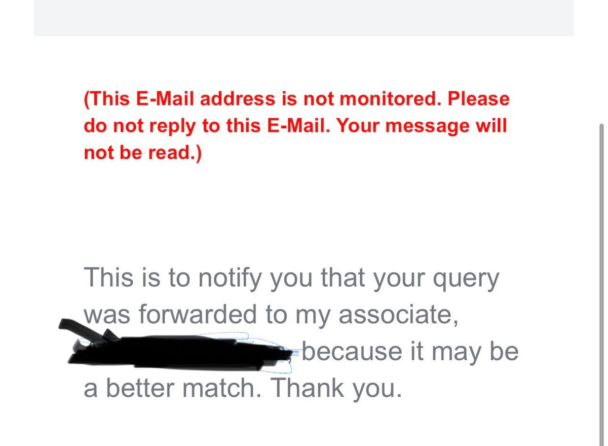 Ever got one of these, #amquerying people? 

#WritingCommmunity #AuthorLife