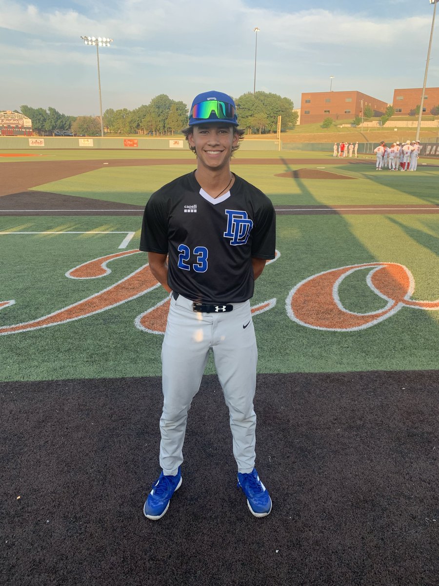 FiveToolTexas's tweet photo. F: @DulinsDodgers Greenway 6, USA Prime East Texas 18U Blue 3 
PoG: @DominikKruz116 6 IP, 9K, 4H | 2-2, 3B, RBI, HBP https://t.co/DrdWYl4mNY