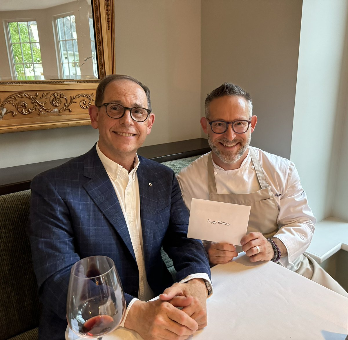Mark Lautens OC (@marklautens) on Twitter photo <a href="/chefbangerter/">Jason Bangerter</a> And a rare pic of me with the chef <a href="/chefbangerter/">Jason Bangerter</a>
Usually I am taking pics of mon epouse but tonight I get the sunshine. <a href="/chefbangerter/">Jason Bangerter</a> And a rare pic of me with the chef <a href="/chefbangerter/">Jason Bangerter</a>
Usually I am taking pics of mon epouse but tonight I get the sunshine.