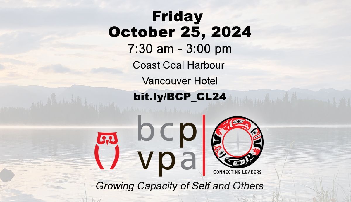 Join us as we explore our connections to others, to the land, to the past, and to the generations to come. Consider your own leadership, its origins, how you live it in the present, and how it will impact the future.
Connecting Leaders 2024, October 25. bit.ly/BCP_CL24
