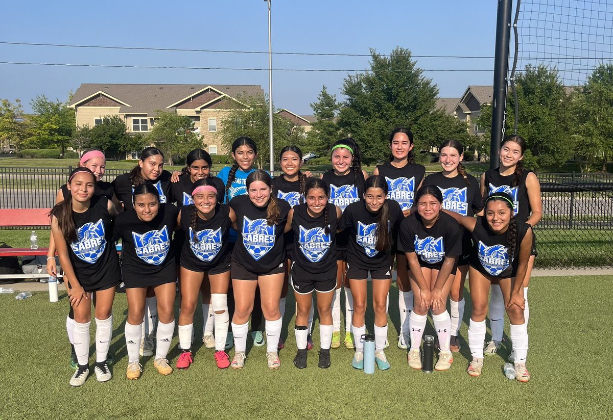 coach_schmidt11's tweet photo. Girls were ready to play coming off camp week. 4-1 win and great possession ball in the first round of the tournament⚔️⚽️  

Games tomorrow at 10:30 AM and 3 PM 

#4theacademy https://t.co/bf1ahvnOOf