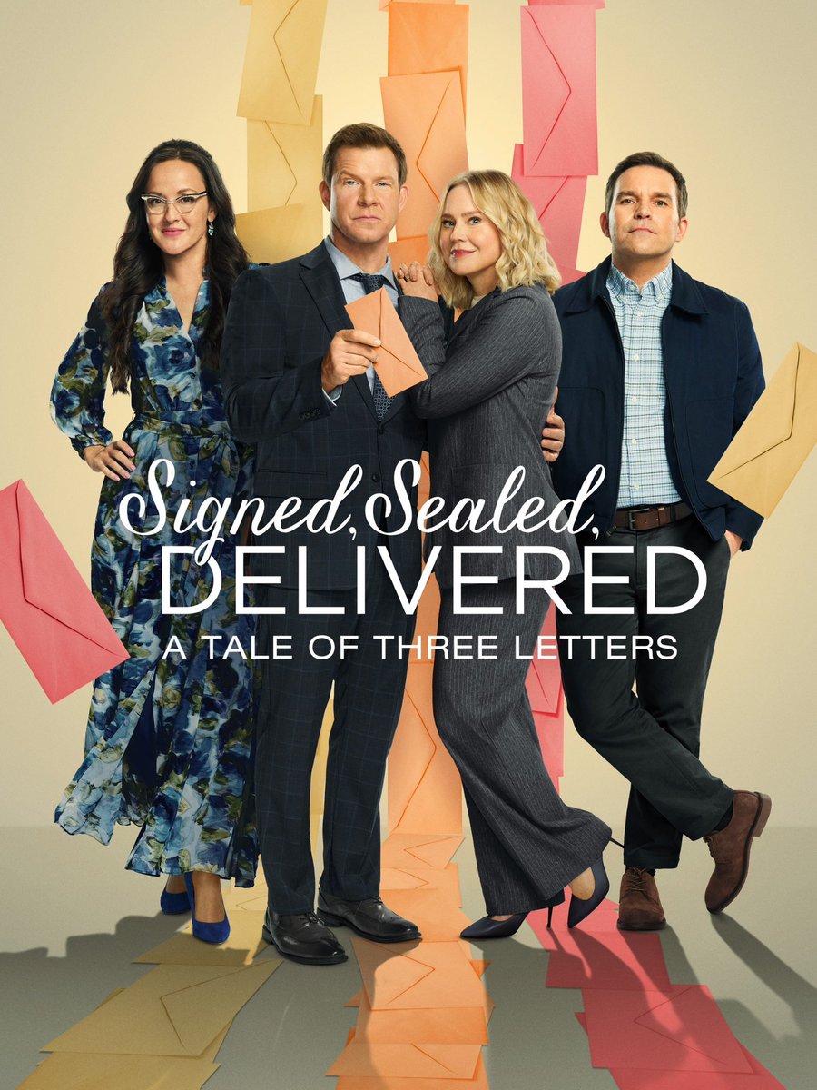 #SignedSealedDelivered #ATaleOfThreeLetters it’s finally here!! We prayed for it, hoped &amp; dreamed of this moment! Five minutes in, I already LOVE it!!!!❤️