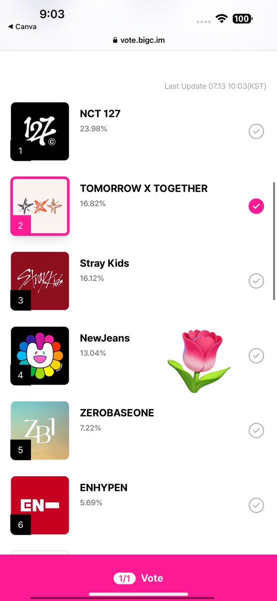L0VELYBEOMIE's tweet photo. Hi MOA 🔉‼️

please spread about this!! TXT is nominated in <Gayo Daejeon Summer!> 

let's show the hype for TXT and our fandom growth by voting!! you can use multiple google accounts for this! make sure to encourage your moots too 🙏🩷

🔗: https://t.co/ZVcuKkE25e https://t.co/hXPR2327X1