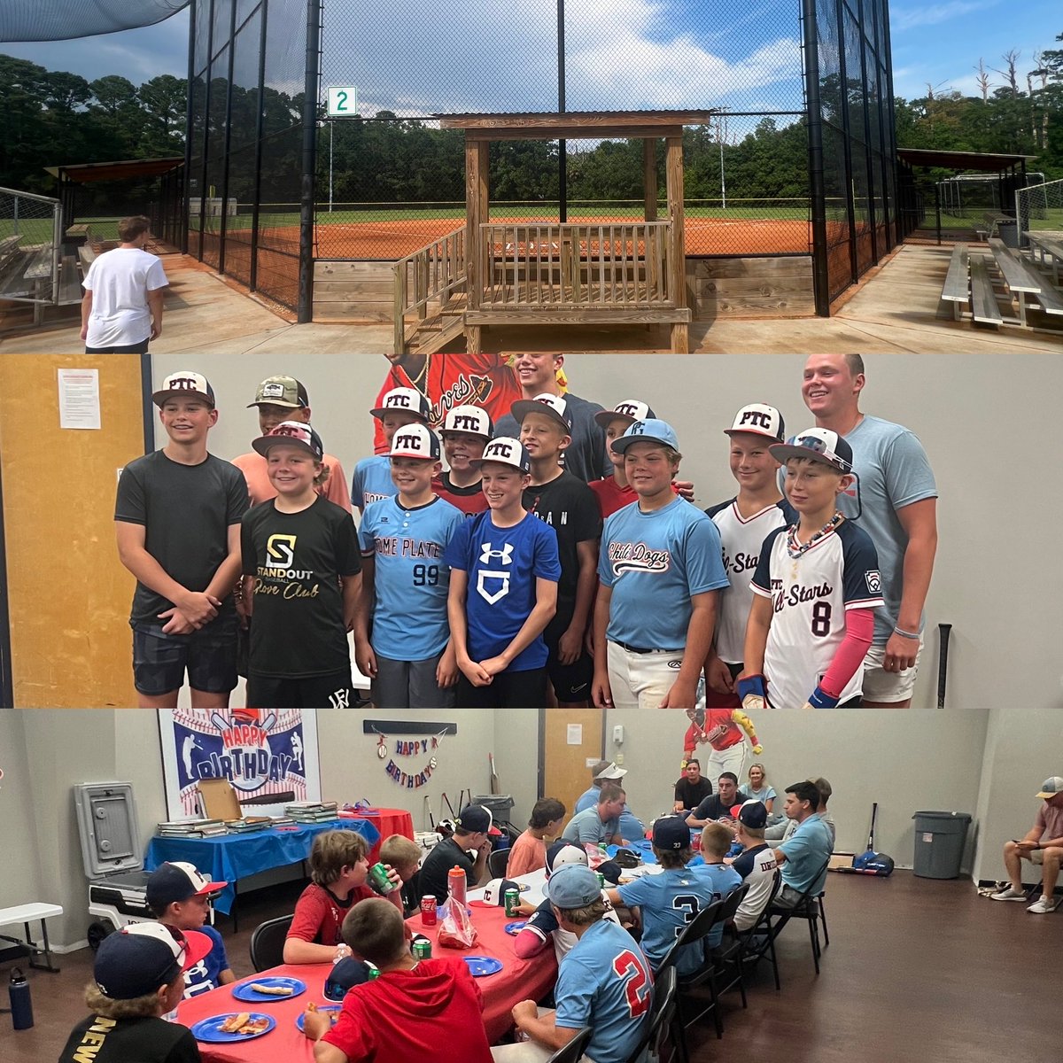 Team dinner, time with the last LLWS champs from PTC and a travel day!