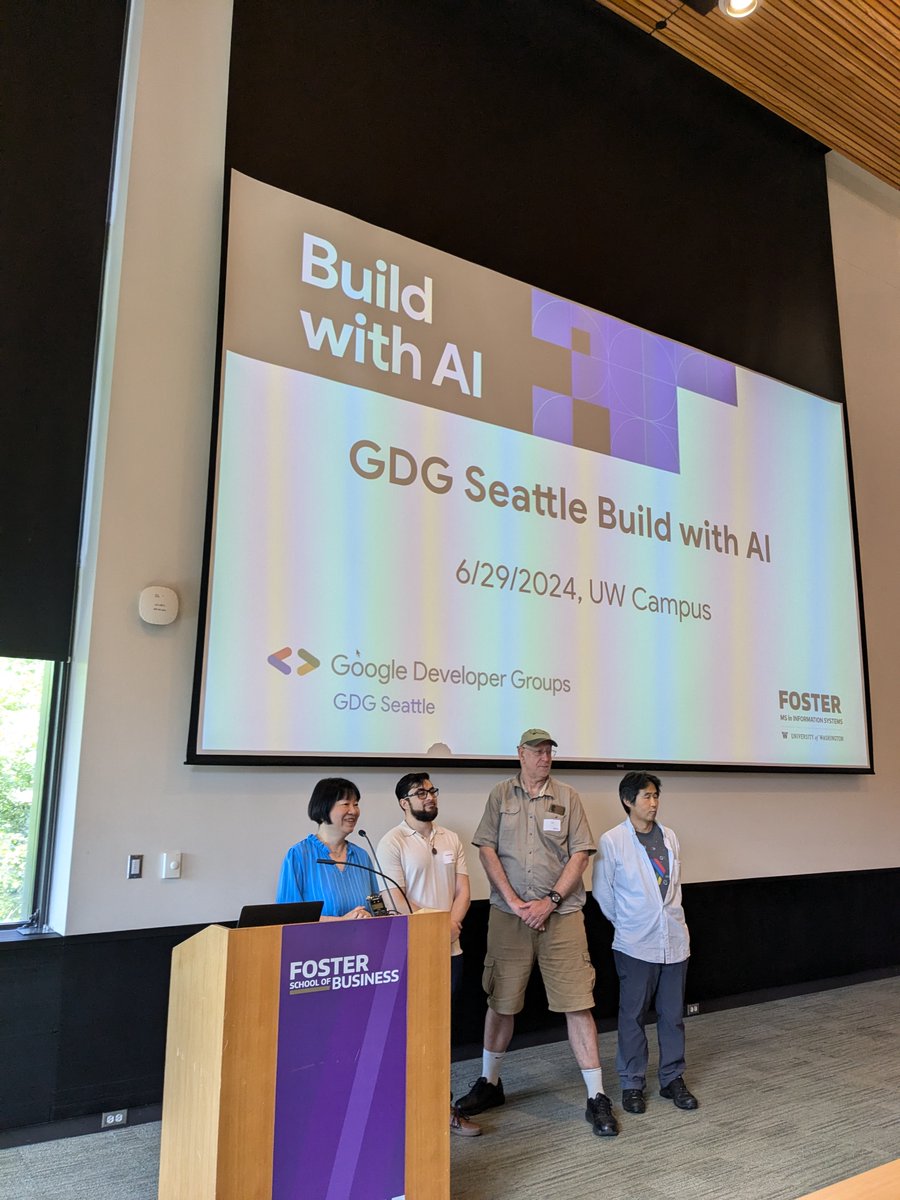 GDG Seattle tweet media