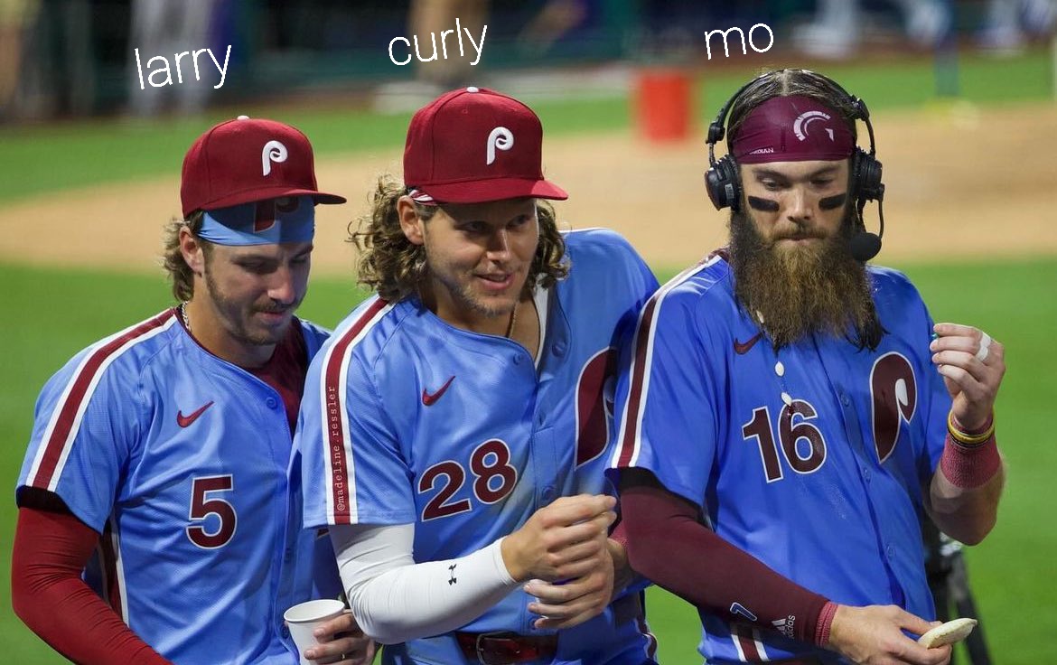 The three stooges: daycare shenanigans (phillies verison)
