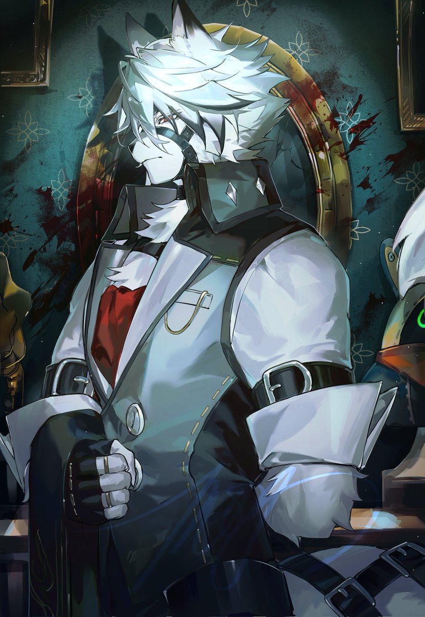 He protects and serves! 
He also makes me a furry... 
#zzzero #zenlesszonezero #Lycaon