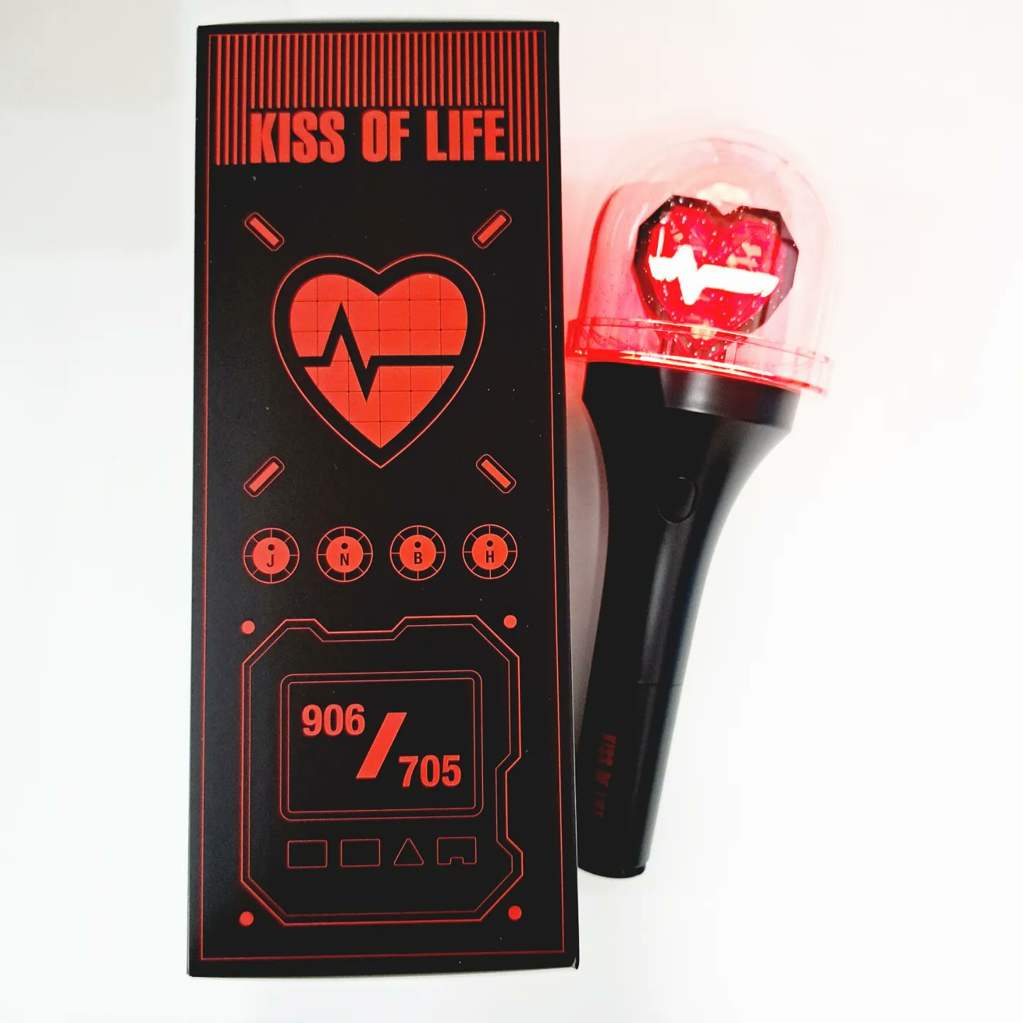 キスオブライフ ペンライト KISS OF LIFE キオプ ペンラ キスオブライフ ペンライト KISS OF LIFE キオプ ペンラ