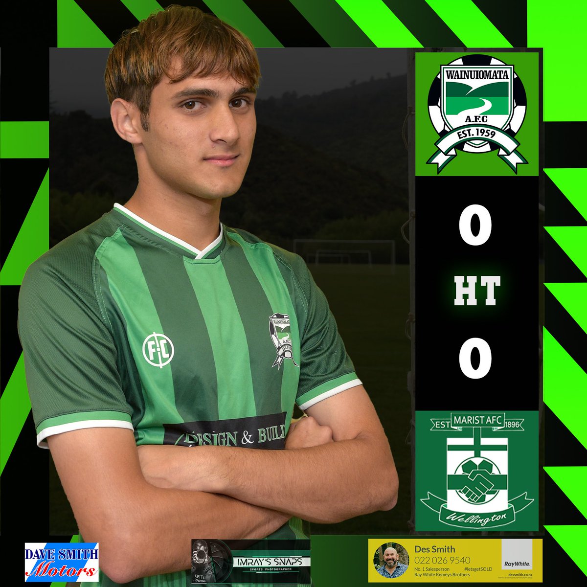 WainuiomataAfc's tweet image. Physical first 45 ends all square

#CAP4
#WAIMAR