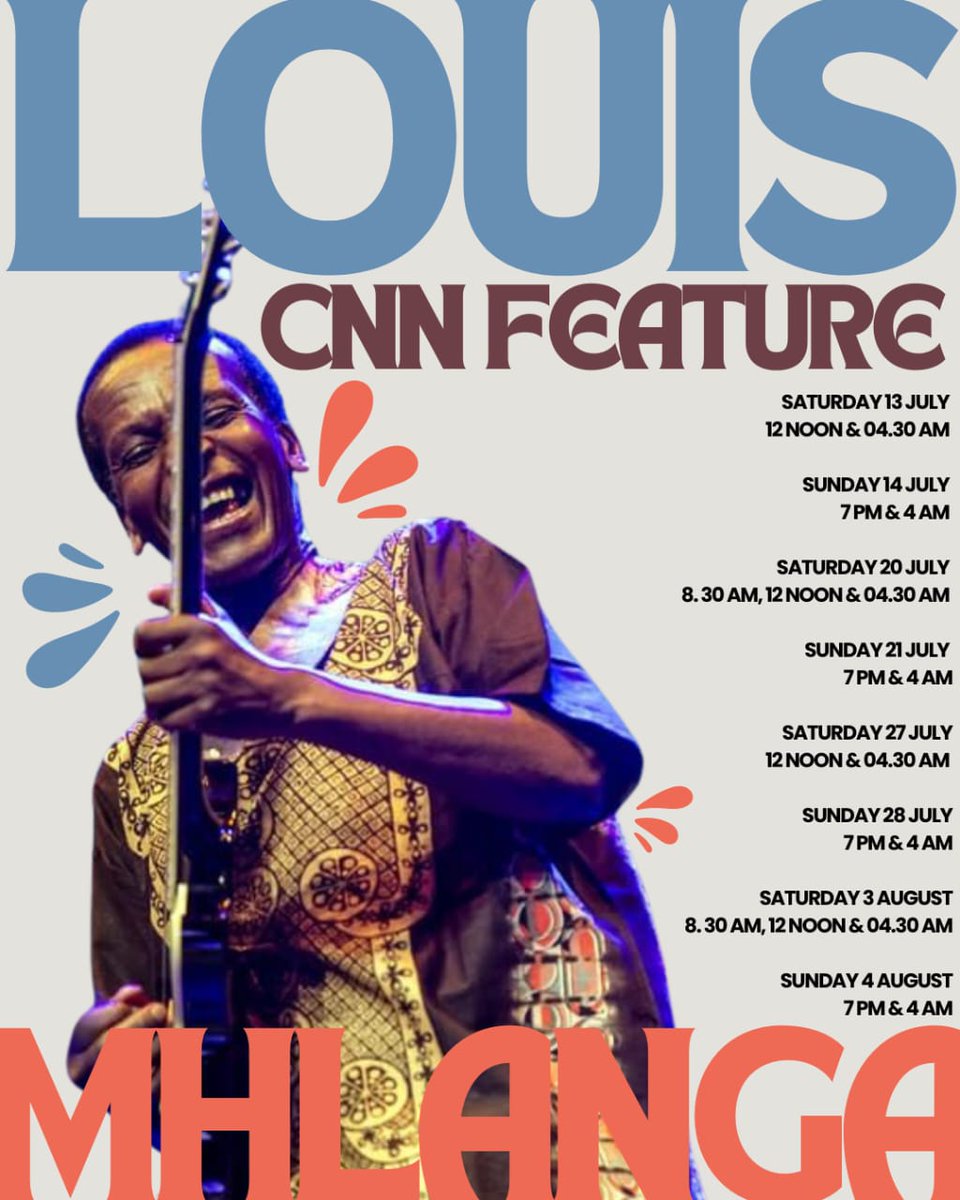 Exciting news! I'm thrilled to announce that <a href="/CNN/">CNN</a> will be profiling me, my music &amp; life! Thanks for your support &amp; encouragement. Grateful to share my story with a global audience! #CNN #Musician #GlobalStorytelling #Africanvoices
