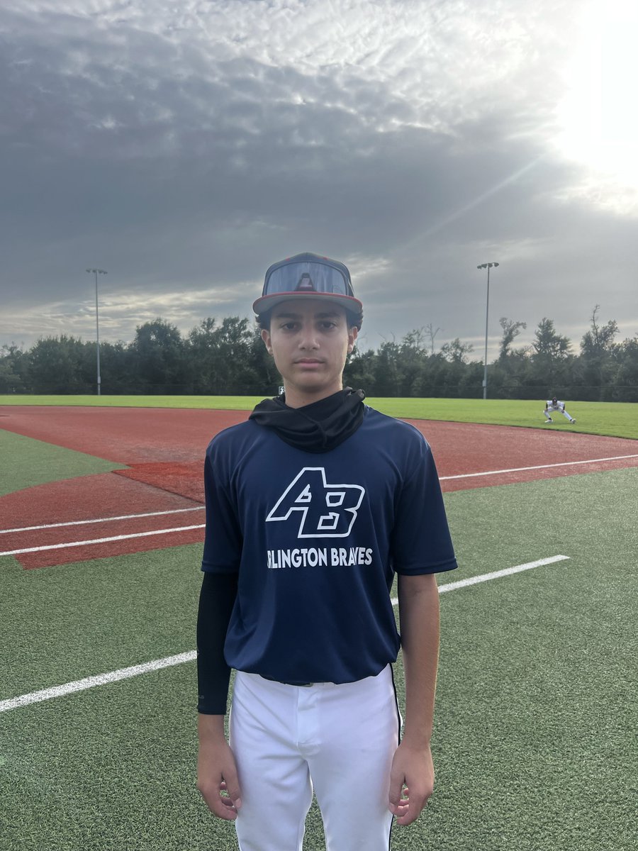 F: <a href="/ArlingtonBraves/">Rob Trahan</a> 9, Texas Sliders 15U Escamilla 1
PoG: <a href="/Rami_Mahmoud3/">Rami Mahmoud</a> 5 IP, 4K, H, R / 2-3, RBI