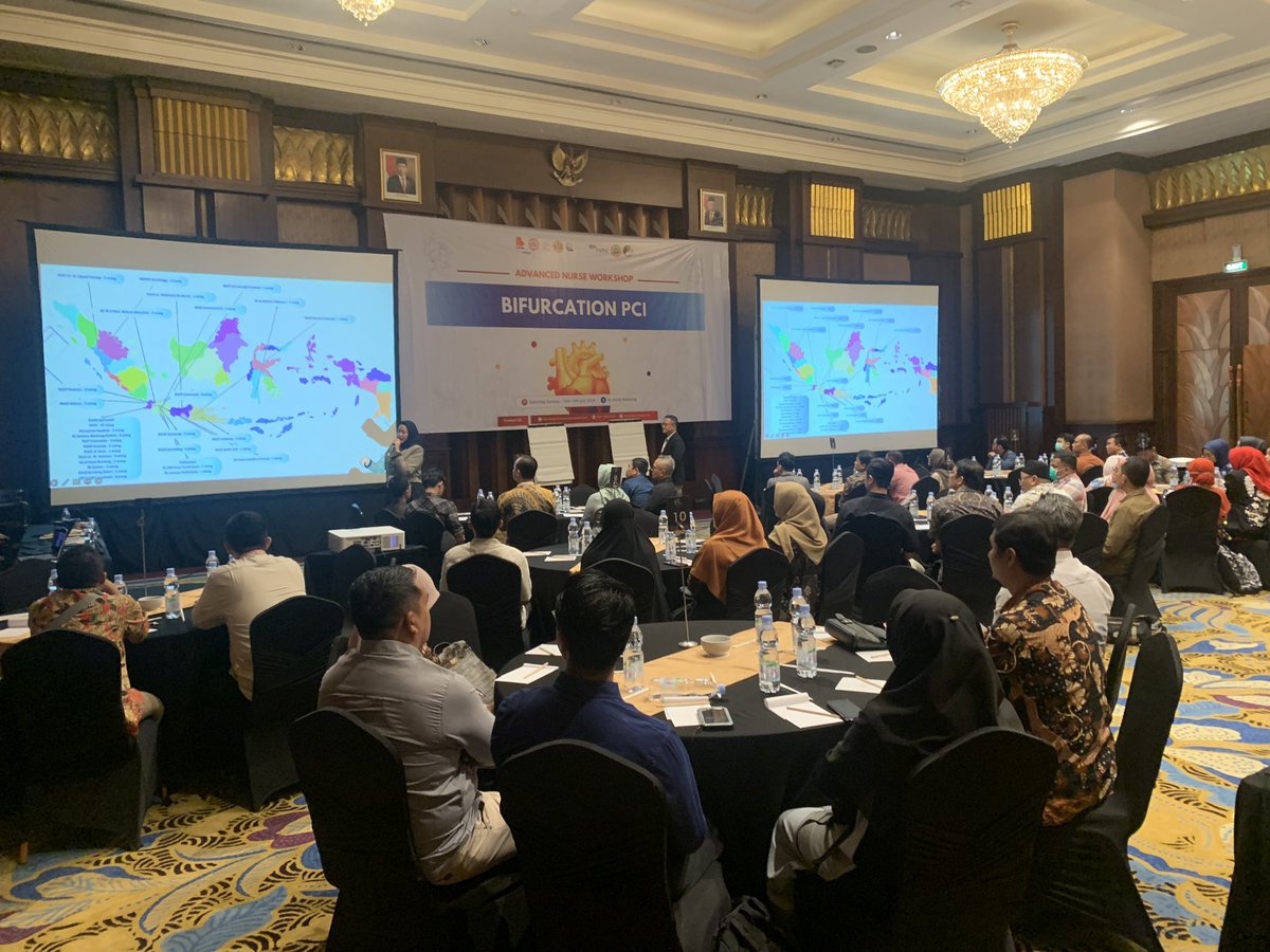 Kick off nurse Workshop on Bifurcation PCI.  80 participants  r attending. Lets strenghen the team to care !