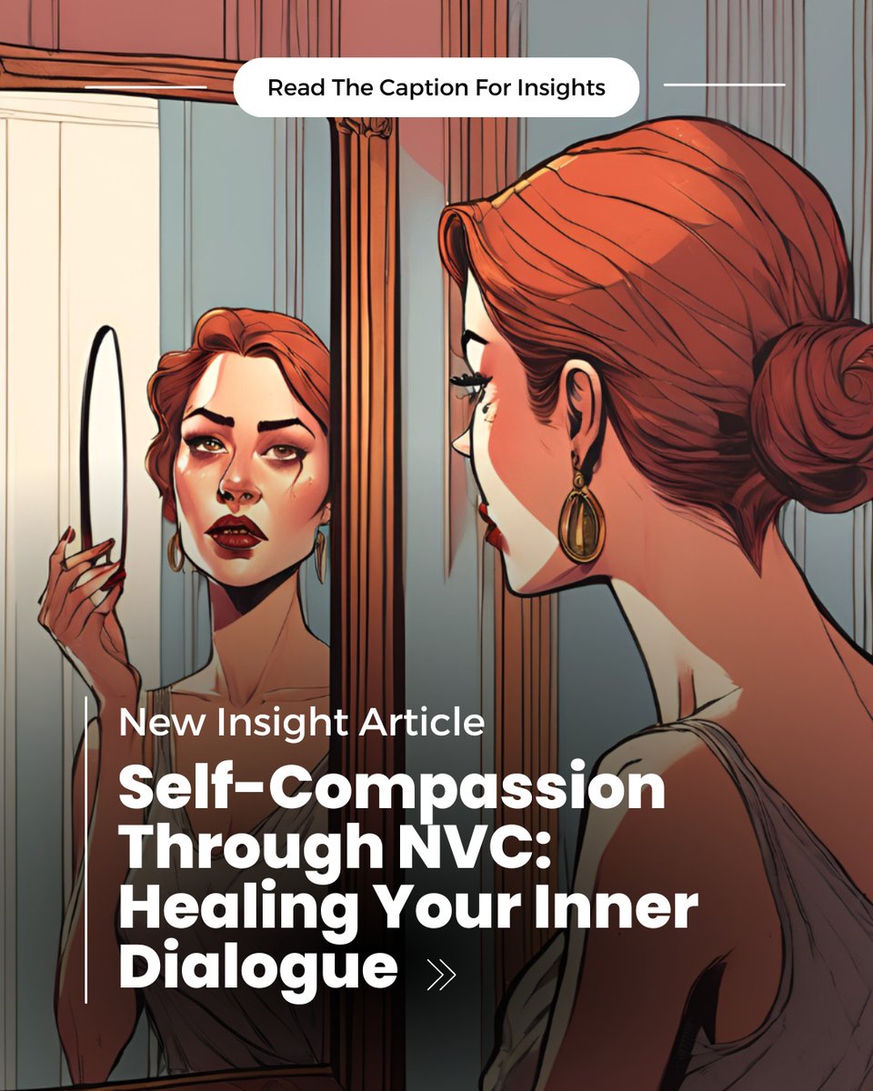 TheBigbieMethod's tweet photo. 🌟 Transform Your Inner Dialogue with NVC 🌟

We often focus on external achievements and comparisons, leading to harsh self-criticism. Nonviolent Communication (NVC) can turn this inner dialogue into self-compassion and understanding. Here’s how:

Understanding Self-Compassio... https://t.co/Yo7UJqumz9