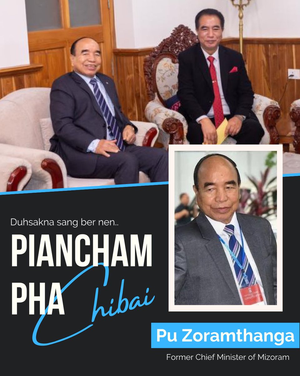 Lalduhoma (@lal_duhoma) on Twitter photo Wishing you <a href="/ZoramthangaCM/">Zoramthanga</a> a very happy birthday🎂! Your dedication and contributions to our state are truly admirable. May the year ahead be filled with good health, happiness, and continued success. Wishing you <a href="/ZoramthangaCM/">Zoramthanga</a> a very happy birthday🎂! Your dedication and contributions to our state are truly admirable. May the year ahead be filled with good health, happiness, and continued success.