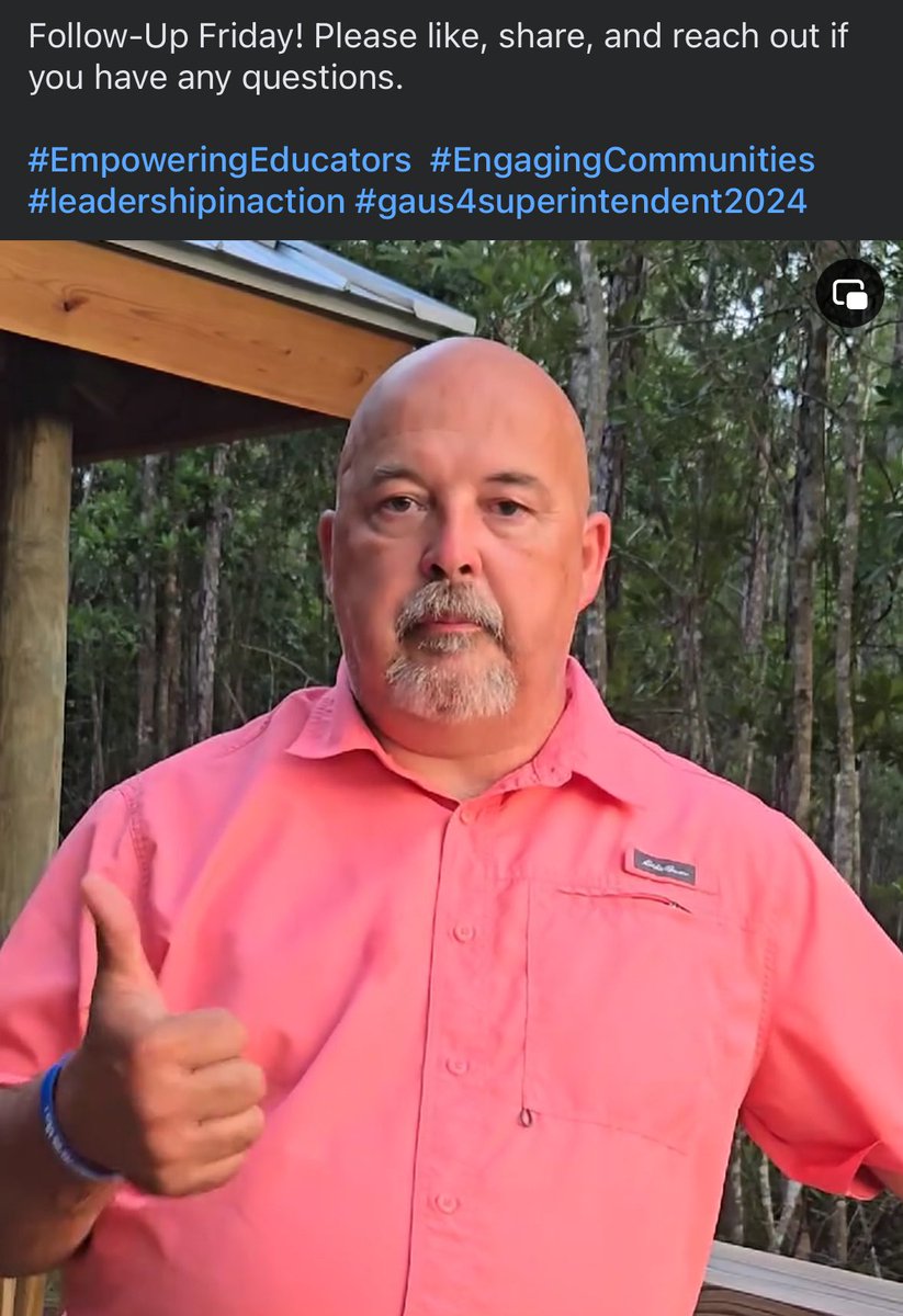 Gaus4super2024's tweet photo. It’s follow-up Friday on my Facebook page - link in bio! As always, if you have any questions, please reach out! 
gaus4superintendent2024@gmail.com 
I welcome questions and concerns! https://t.co/xHEROBLYm7