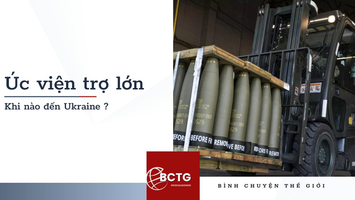bctg247's tweet photo. Gói viện trợ lớn nhất từ trước đến giờ của Úc cho Ukraine dần khiến cho cục diện xung đột giữa Ukraine và Nga trở nên căng thẳng.
#Ukraine #Nga #Xungdot #Vientro #Uc #Binhchuyenthegioi https://t.co/LhqPi8z89d
