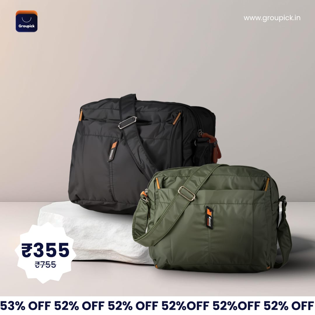 Groupickapp's tweet photo. Unisex Sling Bag | Crossbody Messenger One Side Business, Travel, Office Utility Bags.
.
.
Download Groupick App and start group shopping now 🛍️!
🔗 Link in bio @groupickofficial
.
.
#groupick #groupshopping #Shopping #ShopSmart #DiscountDeals #AffordableShopping #Savings https://t.co/COT0OD3TZI
