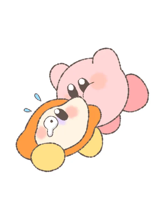 す、吸われるーーーーッッッ!?  #1日1低画質カービィ
