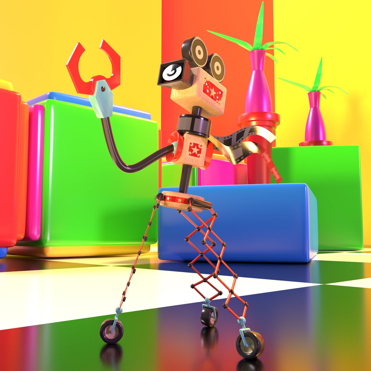 the amazing digital circus episode 3 leak?!??
In all seriousness this #artfight attack was very fun to make and I'm surprised how much I nailed the show's look
(character by FrenzyFeline)

#blender3d #b3d #tadc #theamazingdigitalcircus #teamstardust