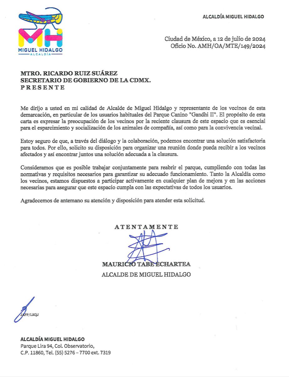 Mauricio Tabe Echartea tweet media