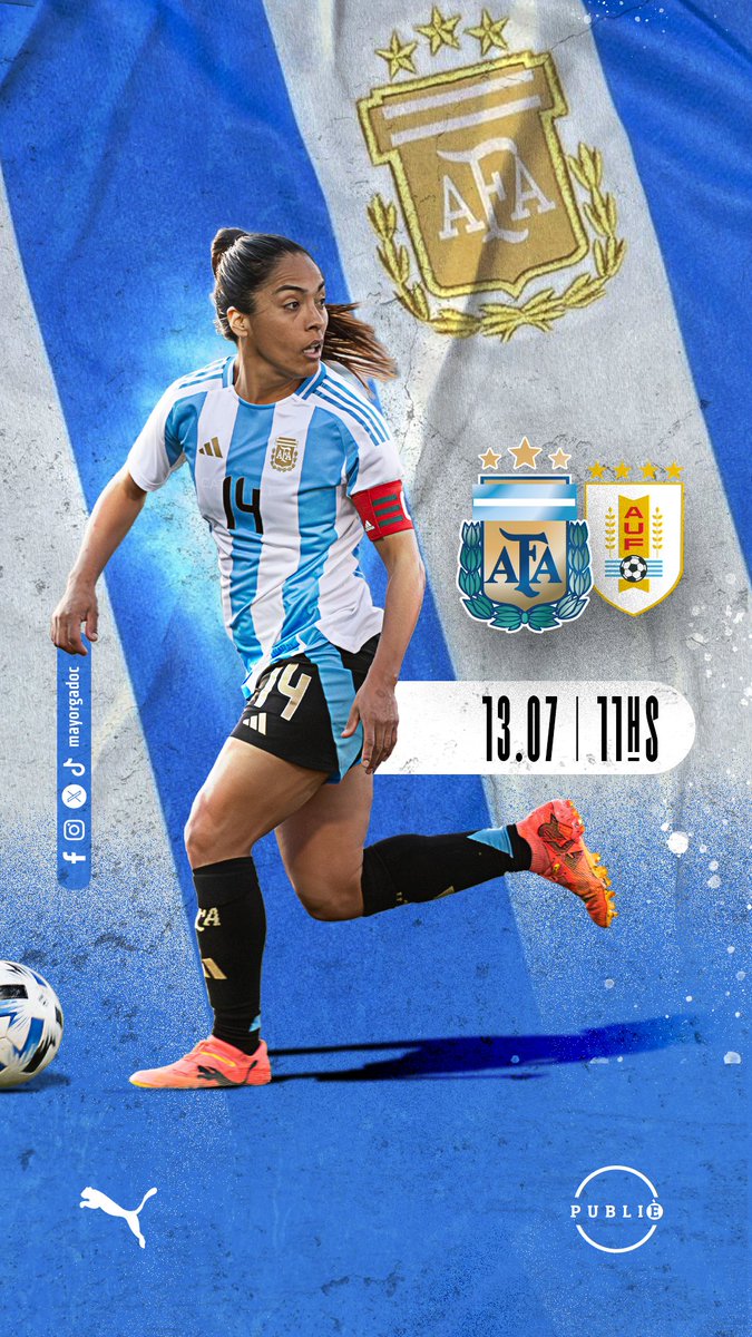 ⚽️ <a href="/Argentina/">🇦🇷 Selección Argentina ⭐⭐⭐</a> vs Uruguay
13.07
11hs 
#seleccionargentina #futbolfemenino