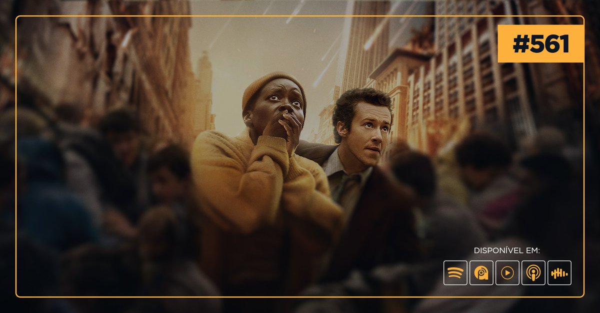 cinemacao's tweet photo. Estreou nos cinemas Um Lugar Silencioso: Dia Um, o terceiro filme da franquia, desta vez sem John Krasinski e Emily Blunt, mas com a maravilhosa Lupita Nyong'o!
@rafaarinelli conversa com @seel_perez e @carissinha sobre o novo filme.
Ouça o podcast aqui: https://t.co/PIOjpXaE5g https://t.co/FDdKVL4Obu