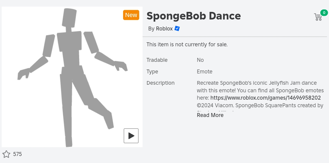 SpongeNewsRBLX's tweet photo. Complete week 4 quest by cooking 50 Krabby Patties to get this exclusive "SpongeBob Dance" Emote on #Roblox! 💛
Emote Link:
https://t.co/cILRQI9Cpb
#SpongeBobSimulator
#SpongeBobSimulatorNews
#SpongeBobGame
#SpongeBobSquarepants
#SpongeBobRoblox https://t.co/wiz46mDRx4