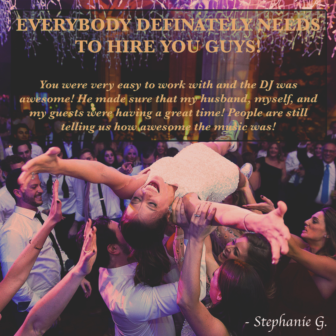 CompleteMedia2's tweet photo. Thank you, Stephanie, for your amazing review! 🌟 We're thrilled to have made your special day unforgettable. Cheers to more beautiful moments! 🥂 #CustomerAppreciation #Weddings #CompleteWeddings https://t.co/fpX2H77Ldz