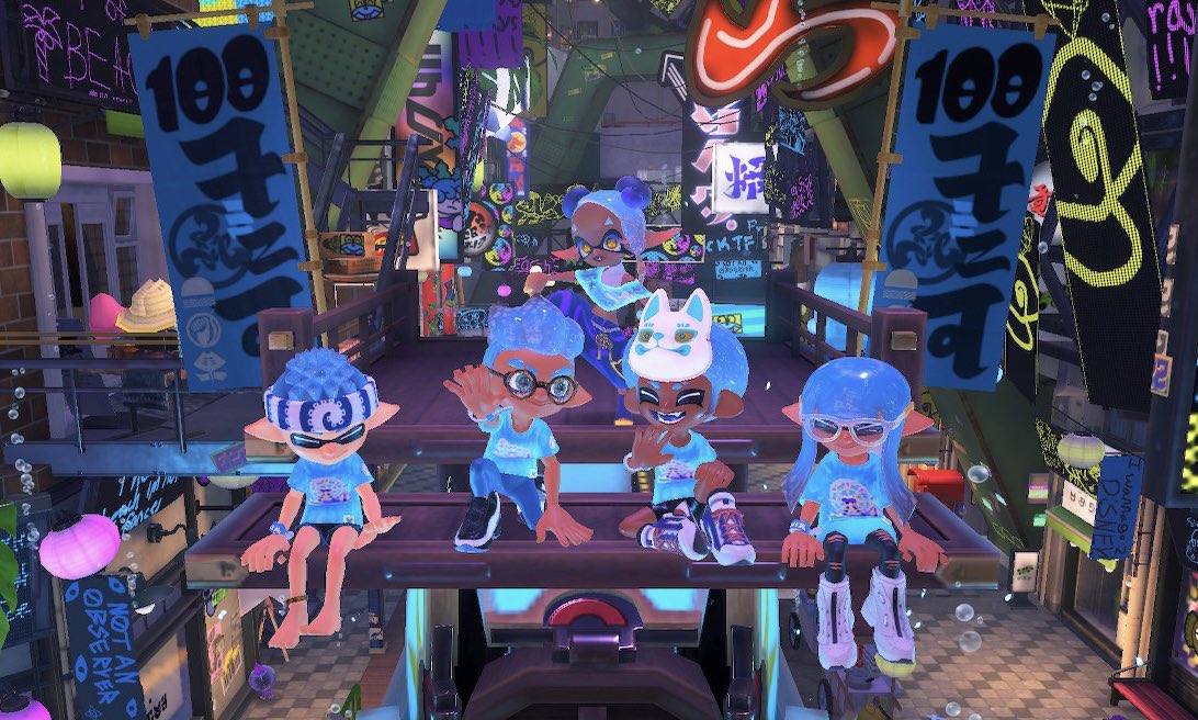 frankierod23's tweet photo. Won a 100x battle for Team Amusement Park in the first 2 hours!!!! LET’S GO!!!!!  #Splatoon3 #NintendoSwitch #Splatfest https://t.co/1OwLkm55sQ